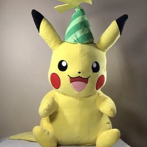 Pokémon Pikachu 25th Anniversary celebration. GameStop Exclusive. 24in in height